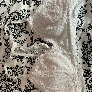 White brallete for women